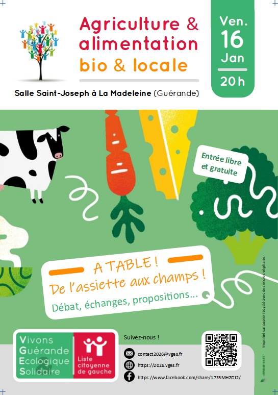 De l’assiette aux champs : parlons avenir !